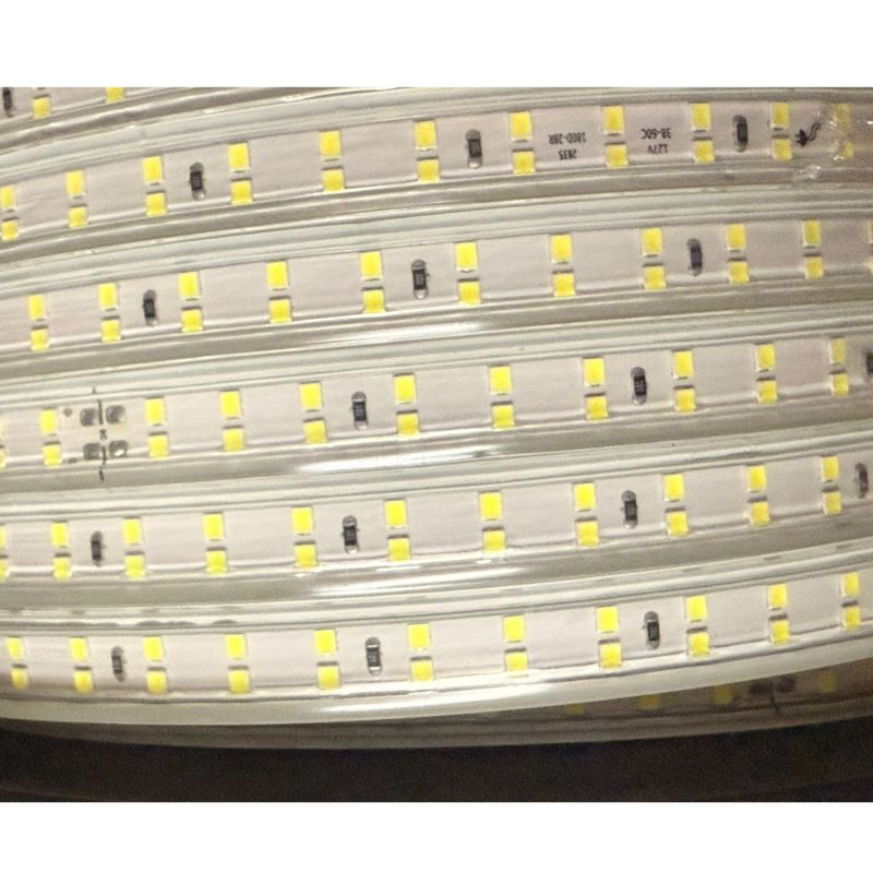 ILV- MANGUERA LED DOBLE TIRA SMD2835 25m Luz FRÍA y 1 CONTROLADOR