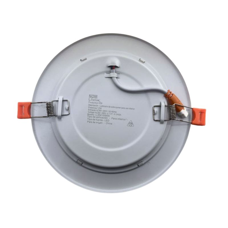 LIT- LAMPARA EMPOTRABLE 12W LUZ FRIA