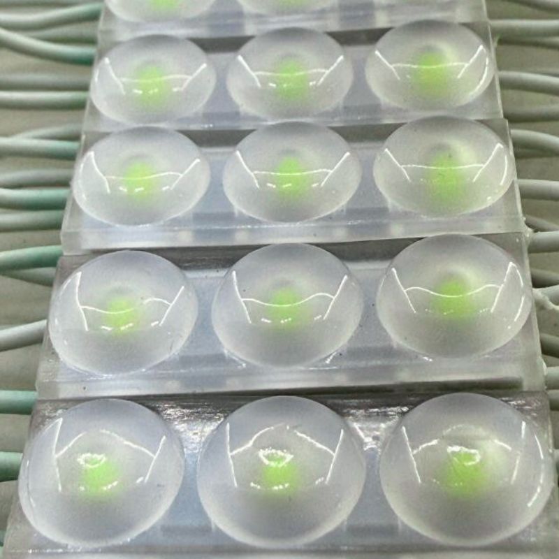 LAL- MODULO LED MINI 110v 3 LEDS LUZ BLANCO FRÍO 10 PIEZAS