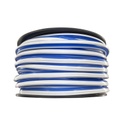 GX- TIRA NEON 2da GEN 12V 120L/M 1M 6MM AZUL