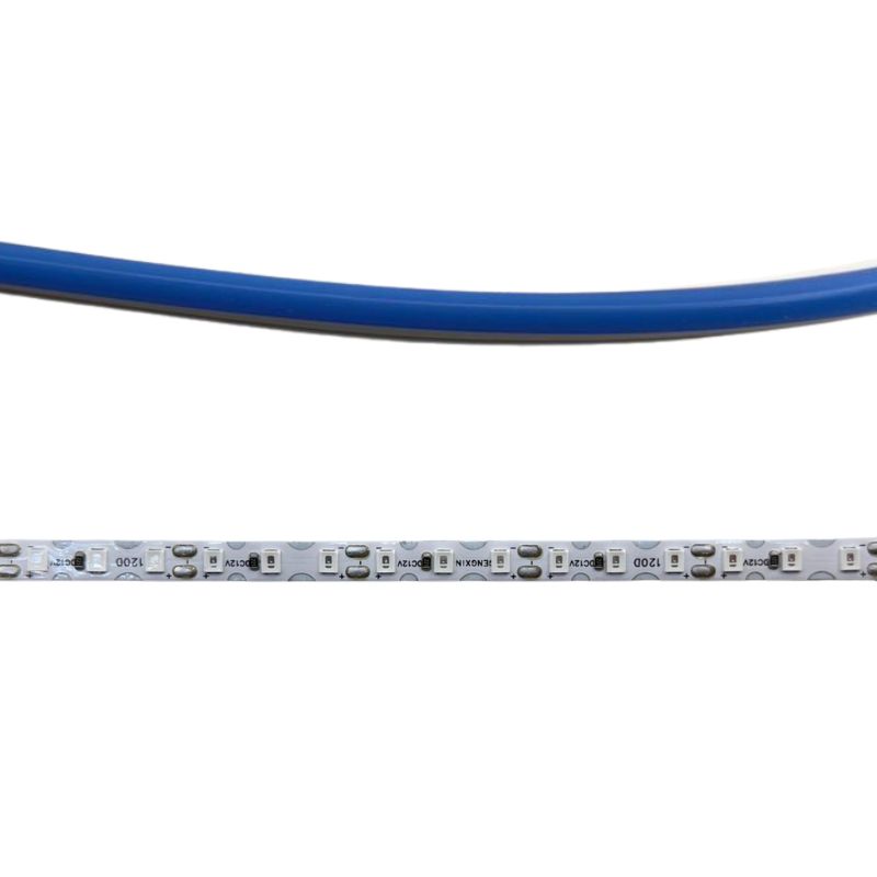 GX- TIRA NEON 2da GEN 12V 120L/M 1M 6MM AZUL