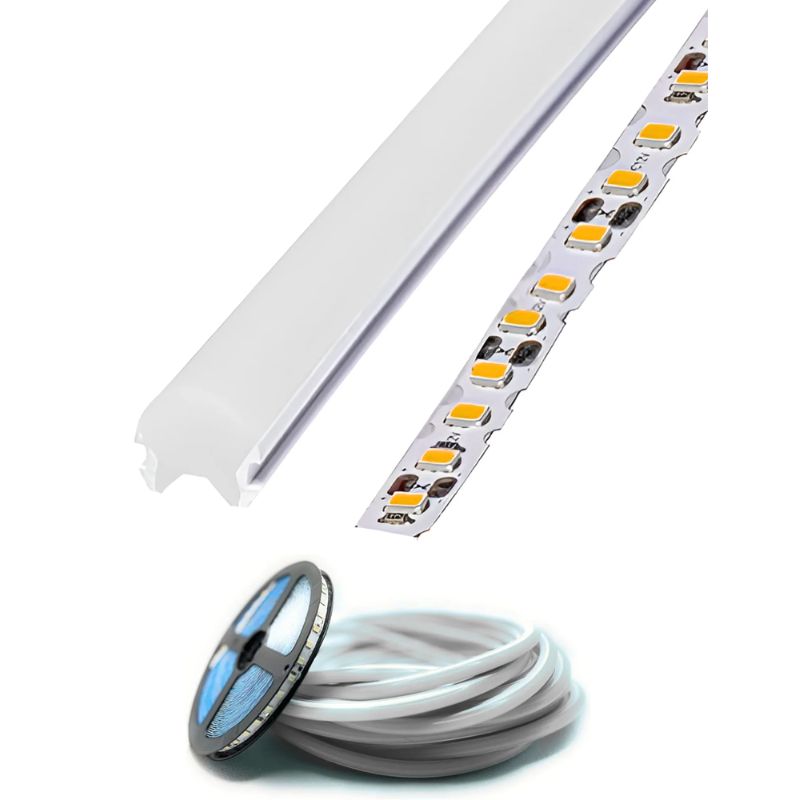 GX- TIRA NEON 2da GEN 12V 120L/M 1M 6MM VERDE MARS