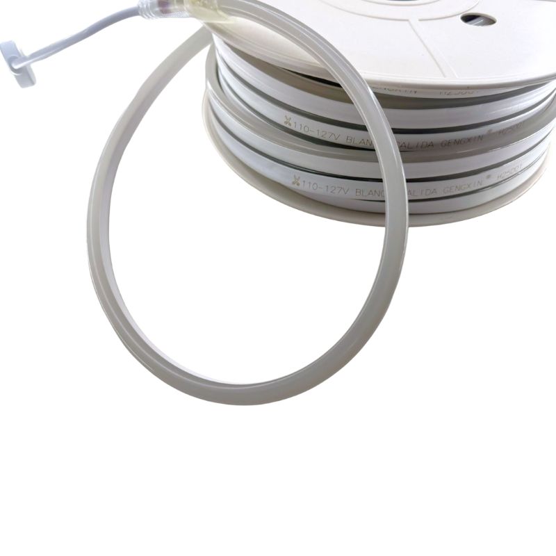 GX- MANGUERA NEON 25M SUPER 110V 120P BLANCA CALIDA