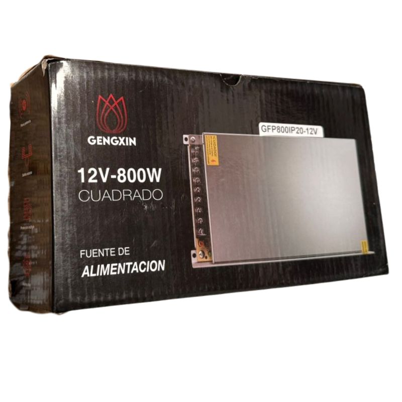 GX- FUENTE DE PODER INTERIOR-12V-800W-IP20