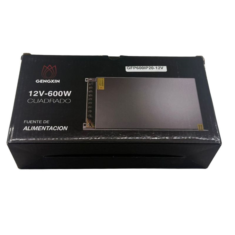 GX- FUENTE DE PODER INTERIOR-12V-600W-IP20