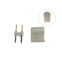 GX- CABLE DE PODER NEON 110V 6A C/ PIN Y TERMINADOR