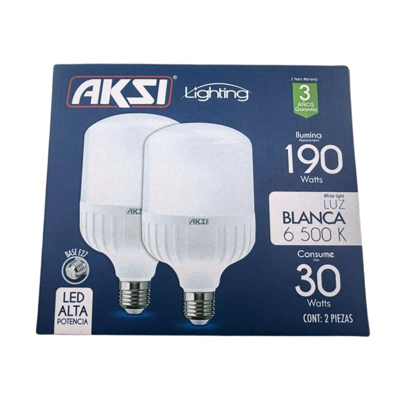 AKS- FOCO LED ALTA POTENCIA 30W 2PACK