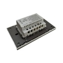 INN - PLACA LUXURY SMART WiFi BT APAGADOR DE 2 INTERRUPTORES BLANCA