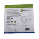 GEO - LED REDONDO 18W SOBREPONER NEGRO