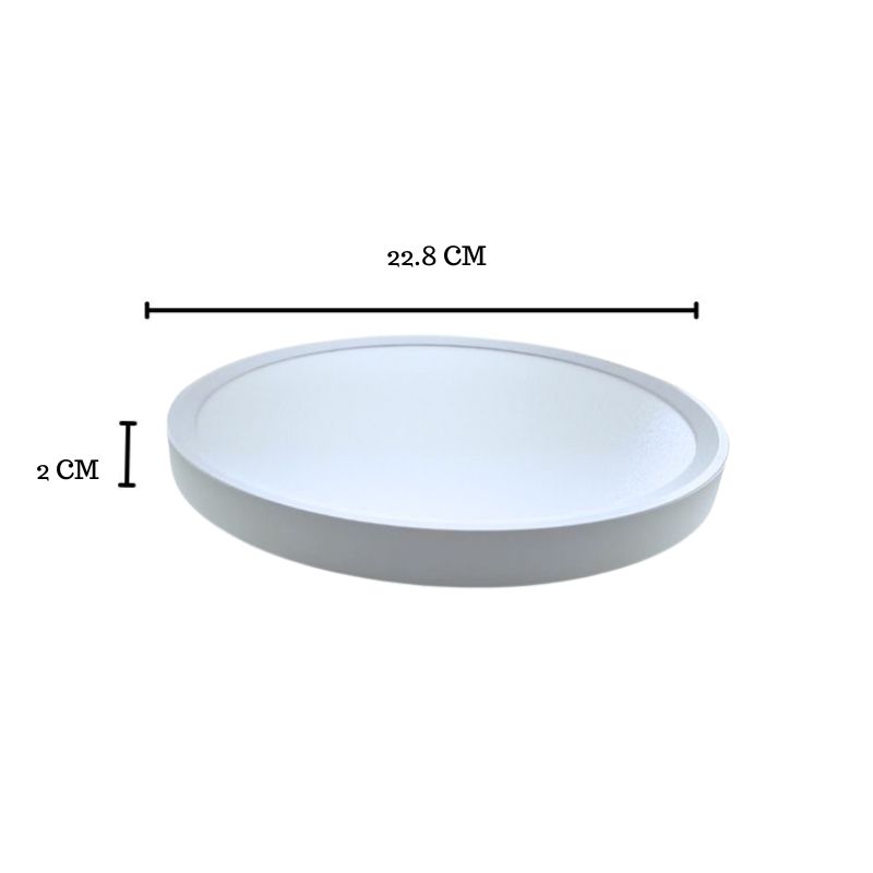 ILV- PANEL REDONDO SOBREPONER 18W LUZ CALIDA