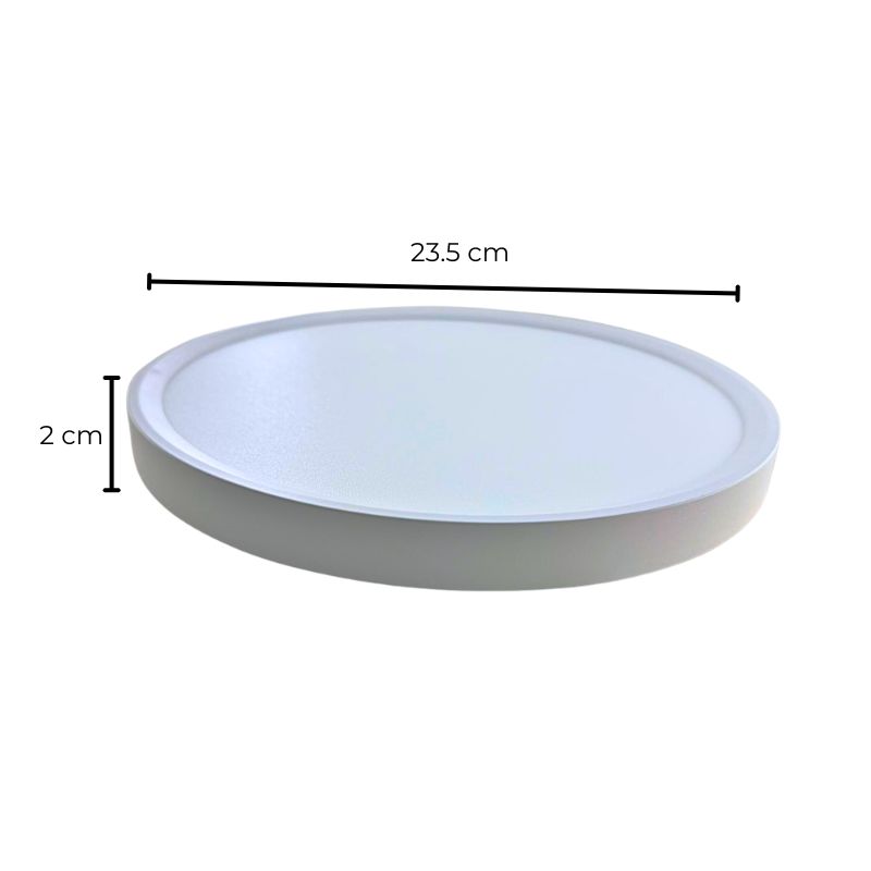 ILV- PANEL REDONDO SOBREPONER 18W LUZ FRIA
