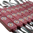 10pz MODULO 3 LEDS 2835 12v ROSA