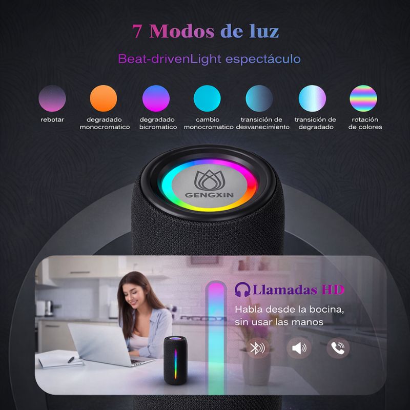 GX- BOCINA B04 MEDIANA NEGRO