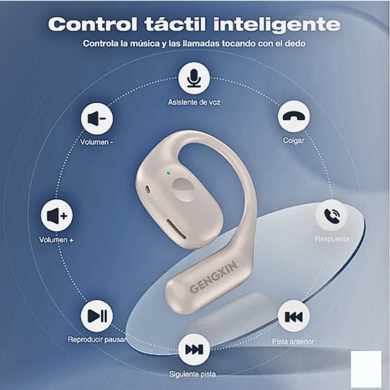 GX- AUDIFONO INALAMBRICO K01 BLANCO