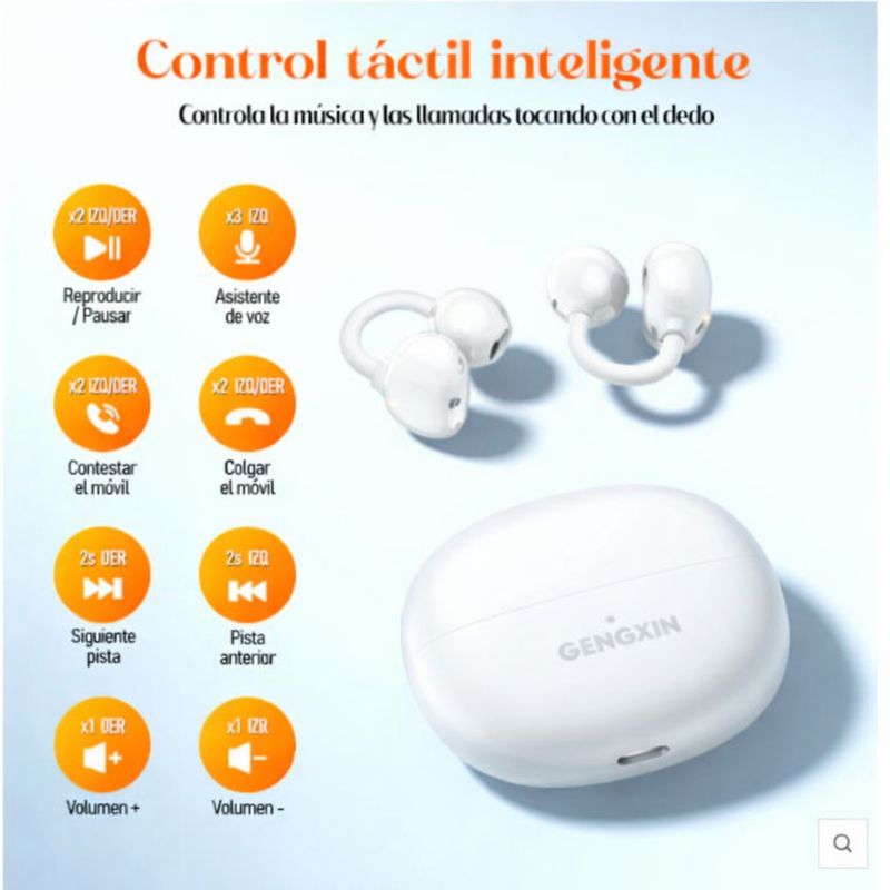 GX- AUDIFONO INALAMBRICO K02 BLANCO