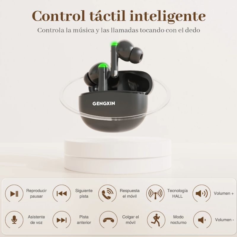 GX- AUDIFONO INALAMBRICO T06 NEGRO