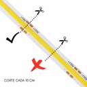 LAL- 20m TIRA LED COB CALIDA 110V