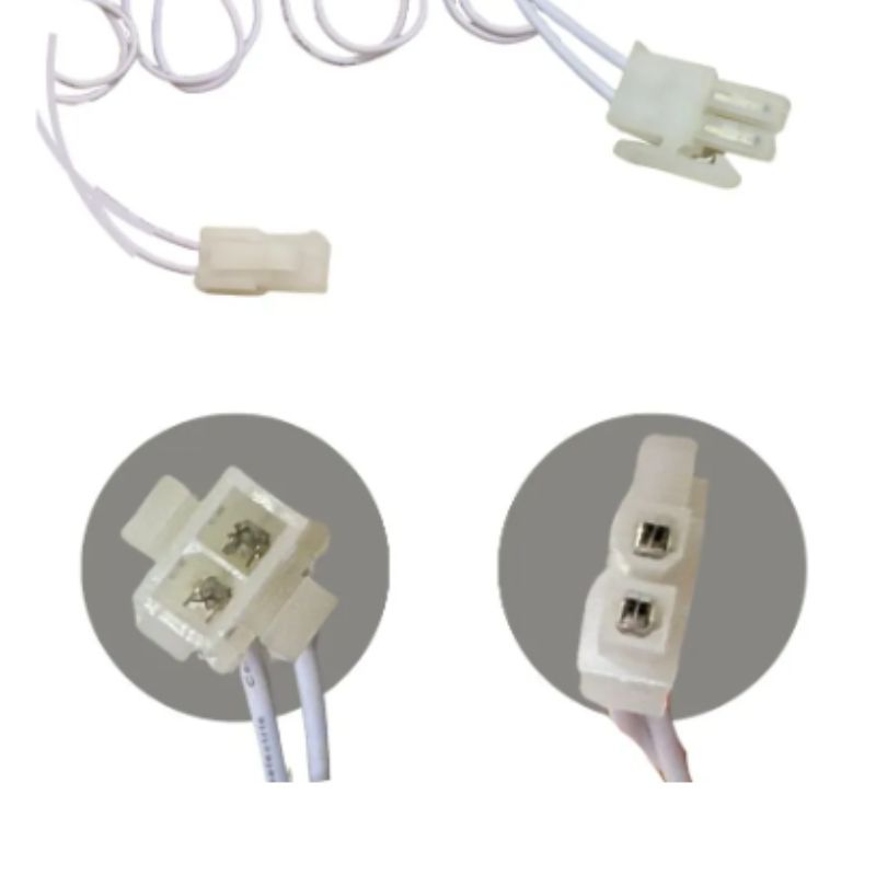 10pz Módulos Led C/ Lupa 110v Rojo Transparente