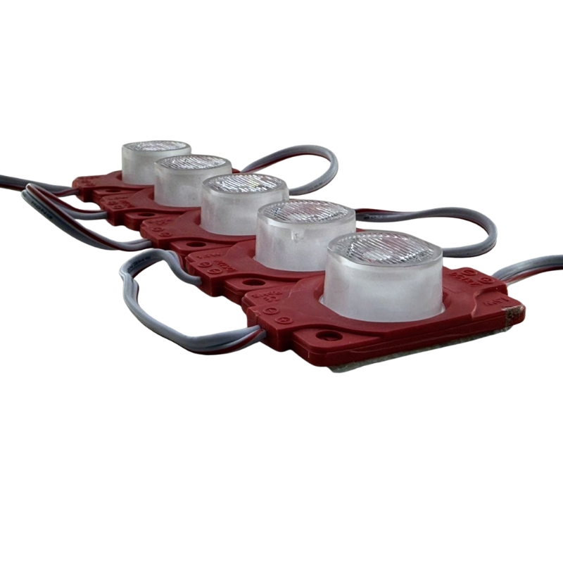 GEN- 5pz MÓDULO SÚPER LED CON ÓPTICA 1.4W ROJO