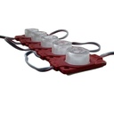 GEN- 5pz MÓDULO SÚPER LED CON ÓPTICA 1.4W ROJO