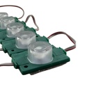 GEN- 5pz MÓDULO SÚPER LED CON ÓPTICA 1.4W VERDE