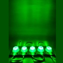 GEN- 5pz MÓDULO SÚPER LED CON ÓPTICA 1.4W VERDE