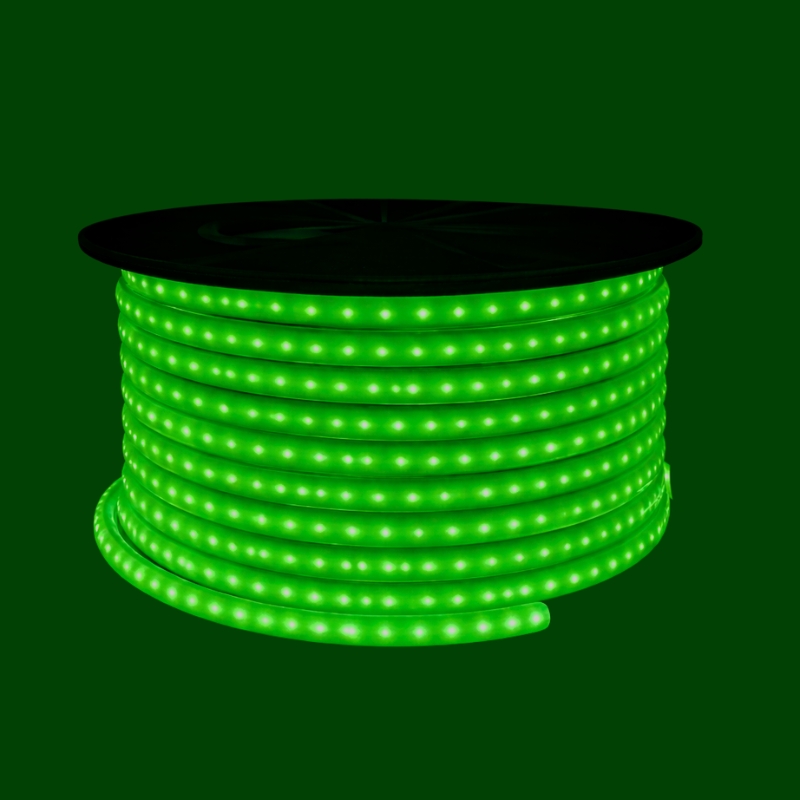 ILV- MANGUERA NEON 2835 50M VERDE CON 3 CONECTORES