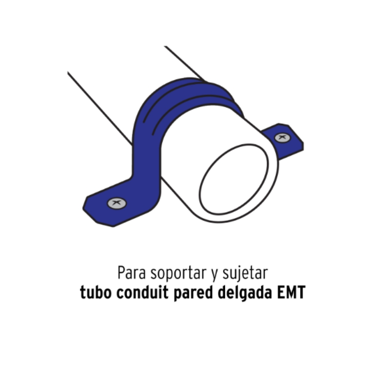 TRU- ABRAZADERA TIPO OMEGA 1-1/4"