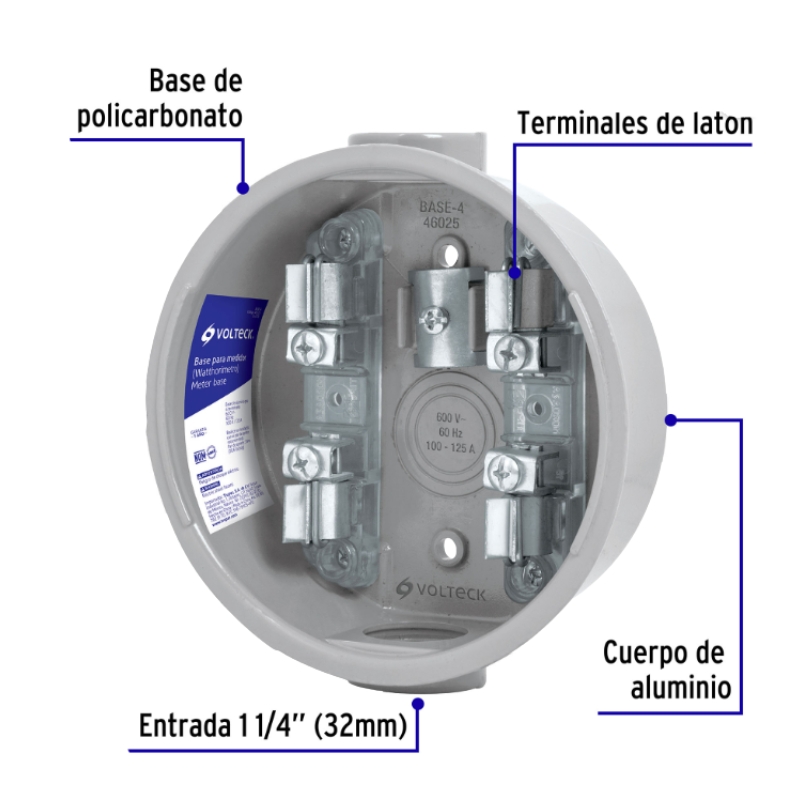 TRU- BASE PARA MEDIDOR