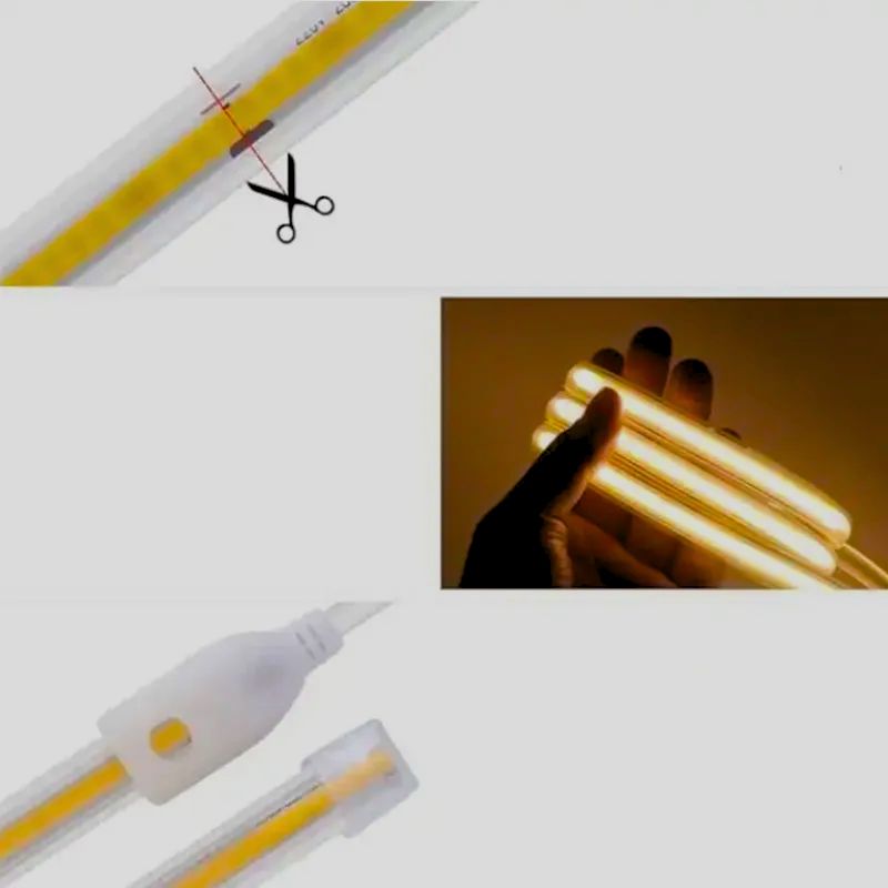 WIN- MANGUERA LED COB 288LEDs/M ROLLO 25M 250W 127VCA EXTERIOR IP65 BLANCO NEUTRO 4000K