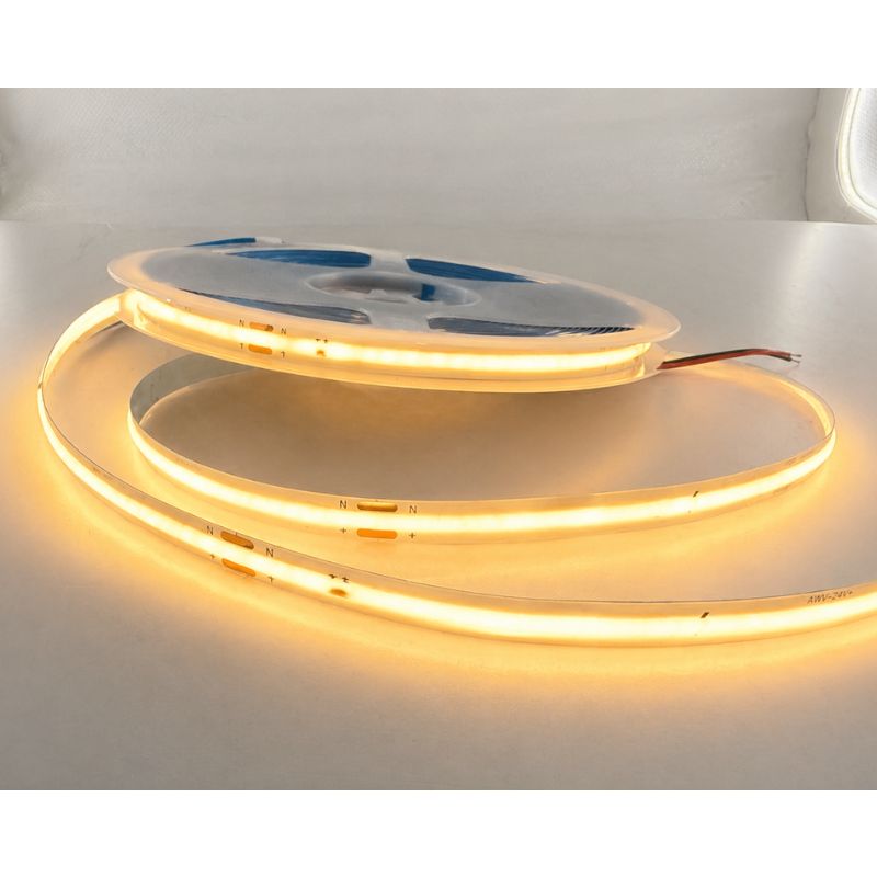 HEE- 10m TIRA LED COB CALIDA 110V 240P INTERIOR