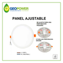 GEO- LUMINARIO LED AJUSTABLE 15W