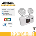 ESPECIFICACIONES