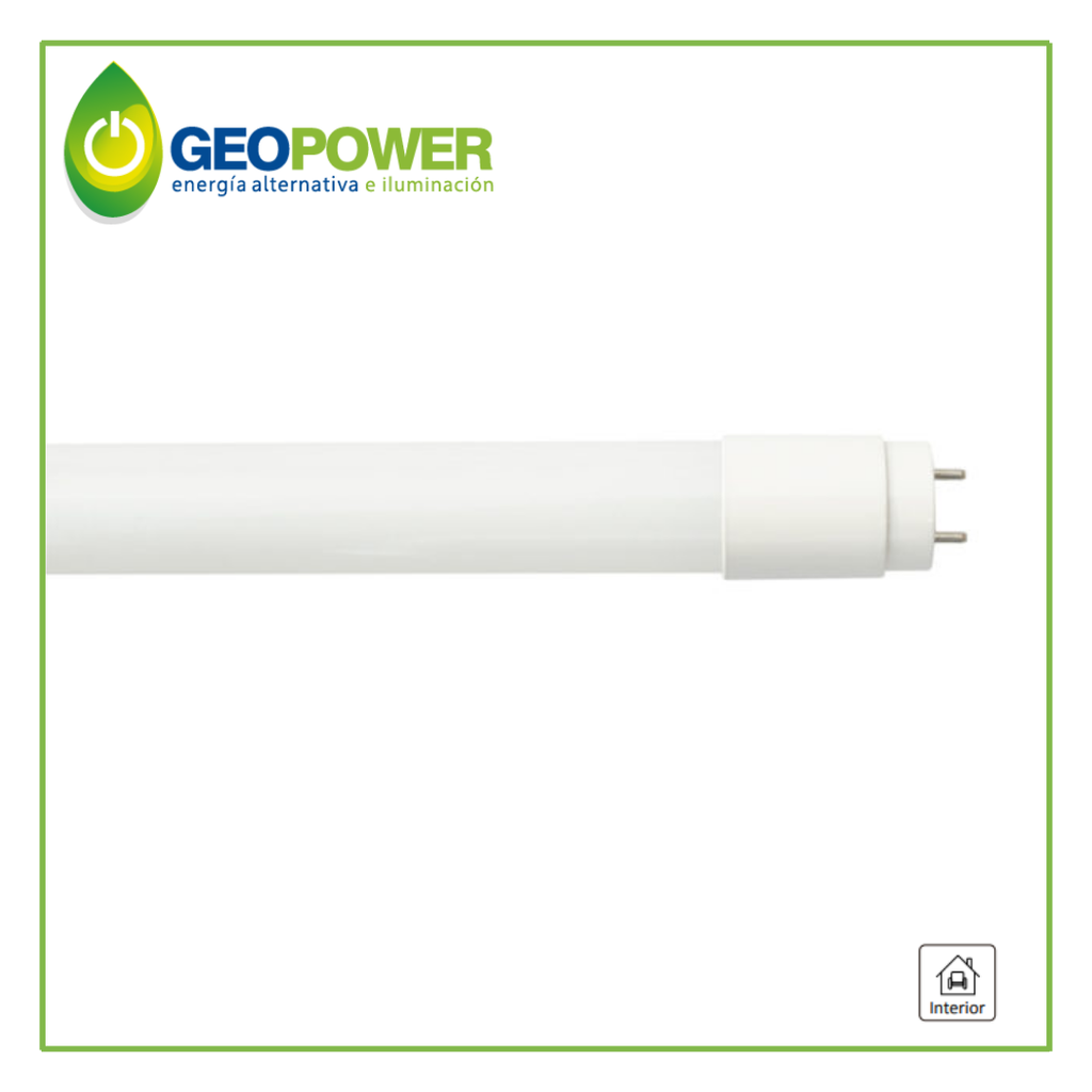 GEO- TUBO T8 OPALINO LED 6500K 18W 1.2M