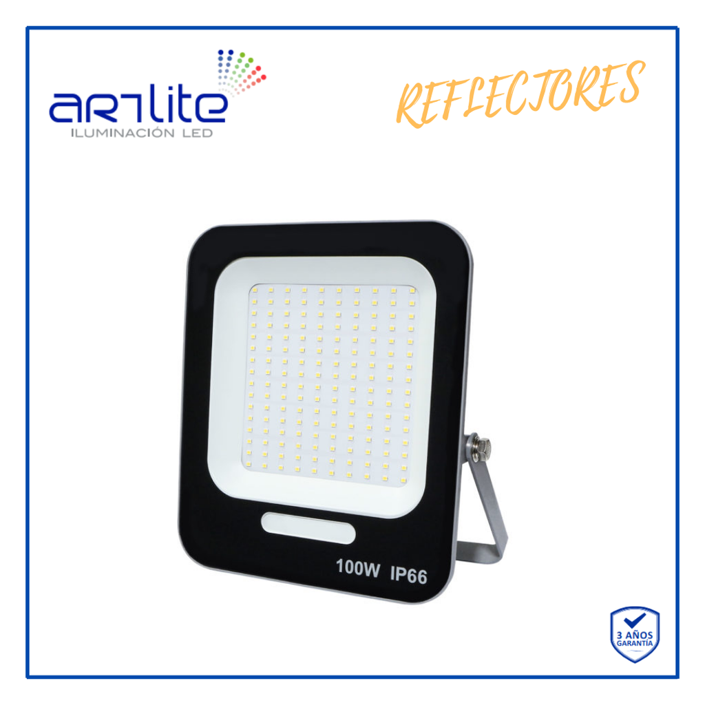 INN- REFLECTOR LED SMD CUADRADO SLIM 100W BF