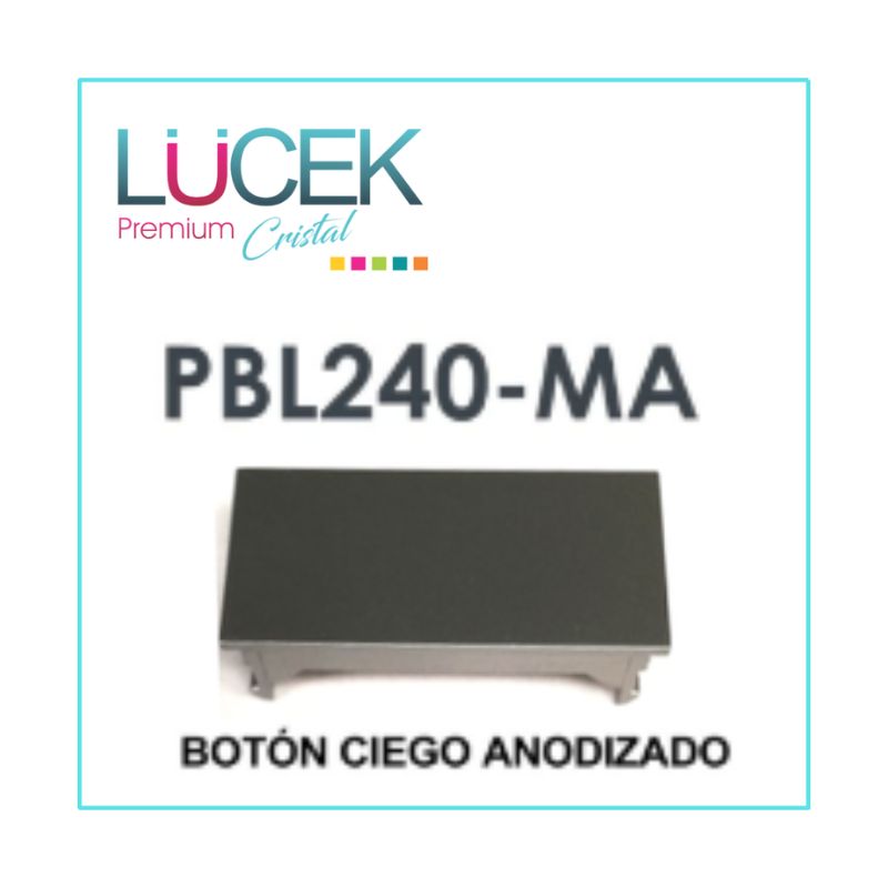LCK- BOTÓN CIEGO ANODIZADO