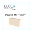 [PBL240-MR] LCK- BOTÓN CIEGO MARFÍL