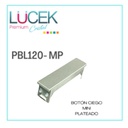 [PBL120-MP] LCK- BOTÓN CIEGO MINI PLATEADO