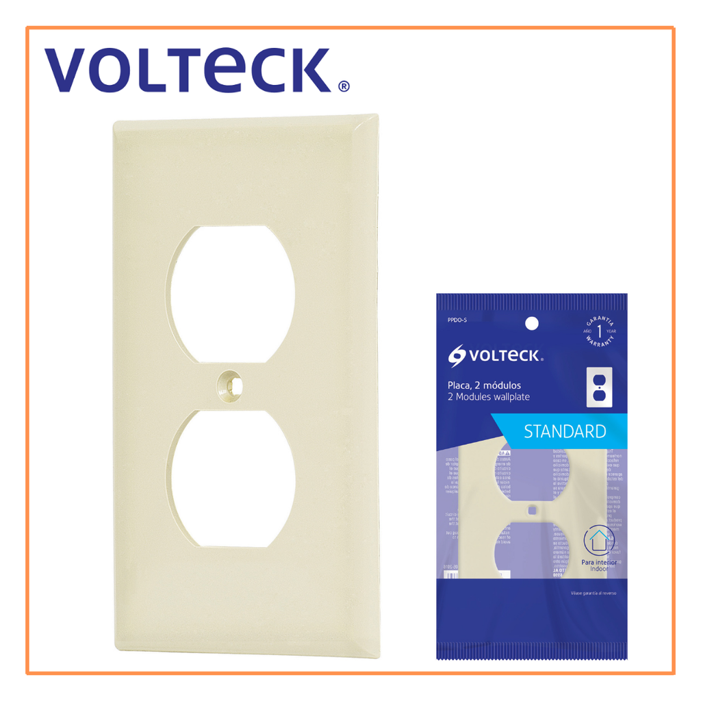 [46406] TRU- PLACA DE PLÁSTICO DOBLE , LÍNEA STANDARD