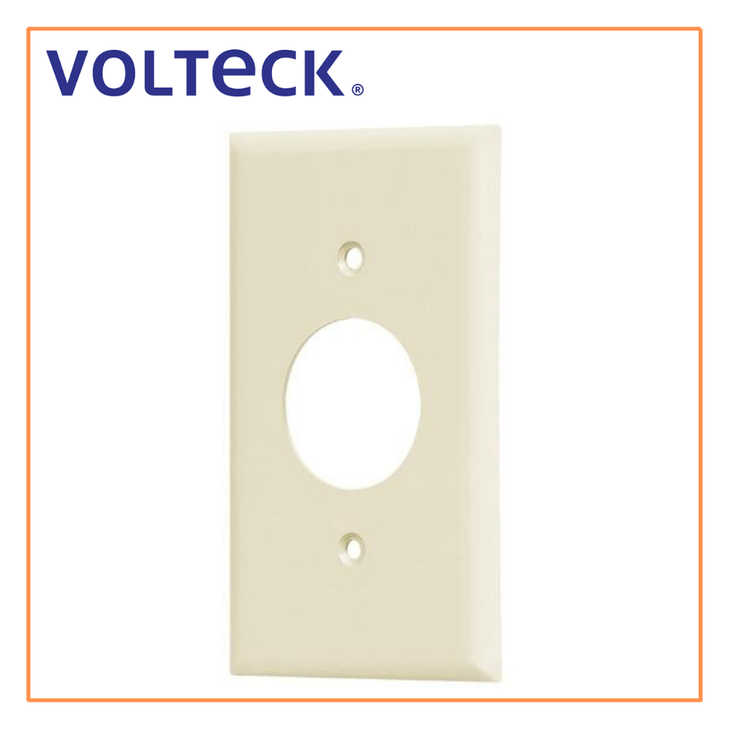 TRU- PLACA DE PLÁSTICO SENCILLA LÍNEA ESTANDARD VOLTECH