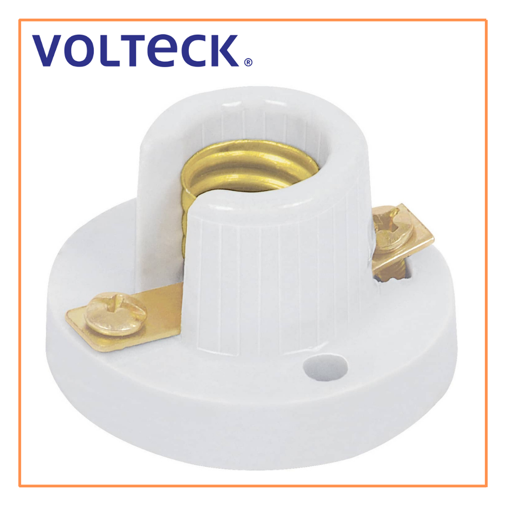 [46531] TRU- SOQUET DE PORCELANA PARA CANDÍL E12 VOLTECK