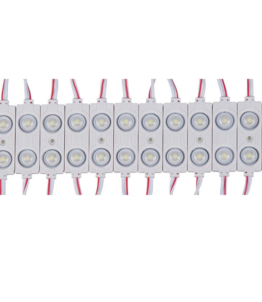 LAL- MODULO 2 LEDS C/ LUPA 2835 BLANCO FRÍO