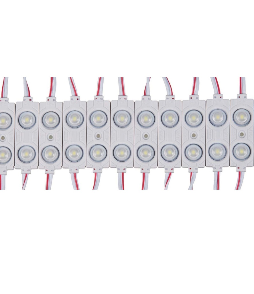 [ML2-BF] LAL- MODULO 2 LEDS C/ LUPA 2835 BLANCO FRÍO