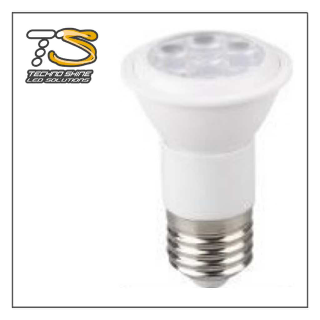 TSH- JDR 5W 5 LEDS 2700° - 3300°K, BASE E27, B CÁLIDO