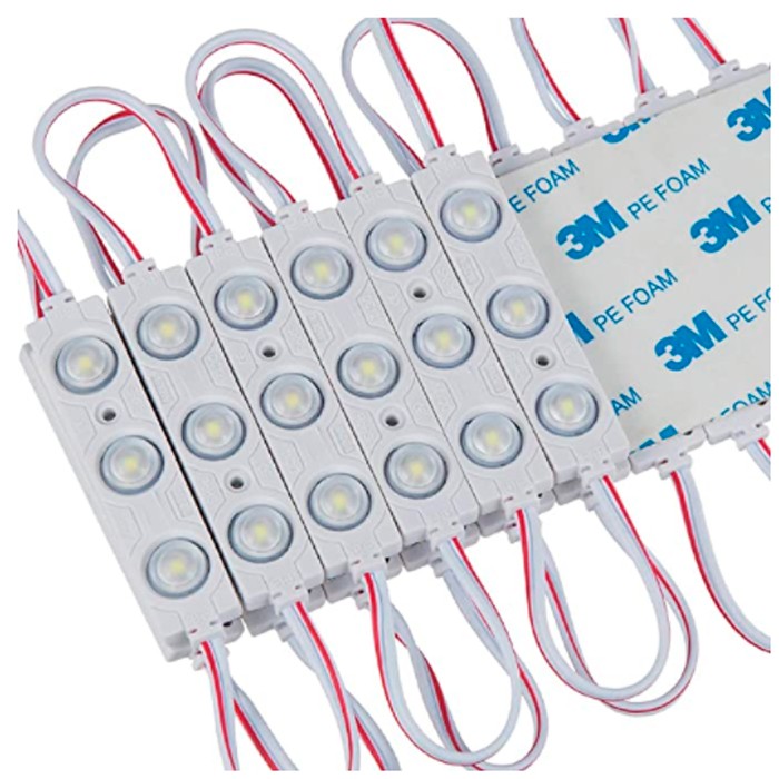 TSH- MÓDULO 3 LEDS C/LENTE 5730 15000K