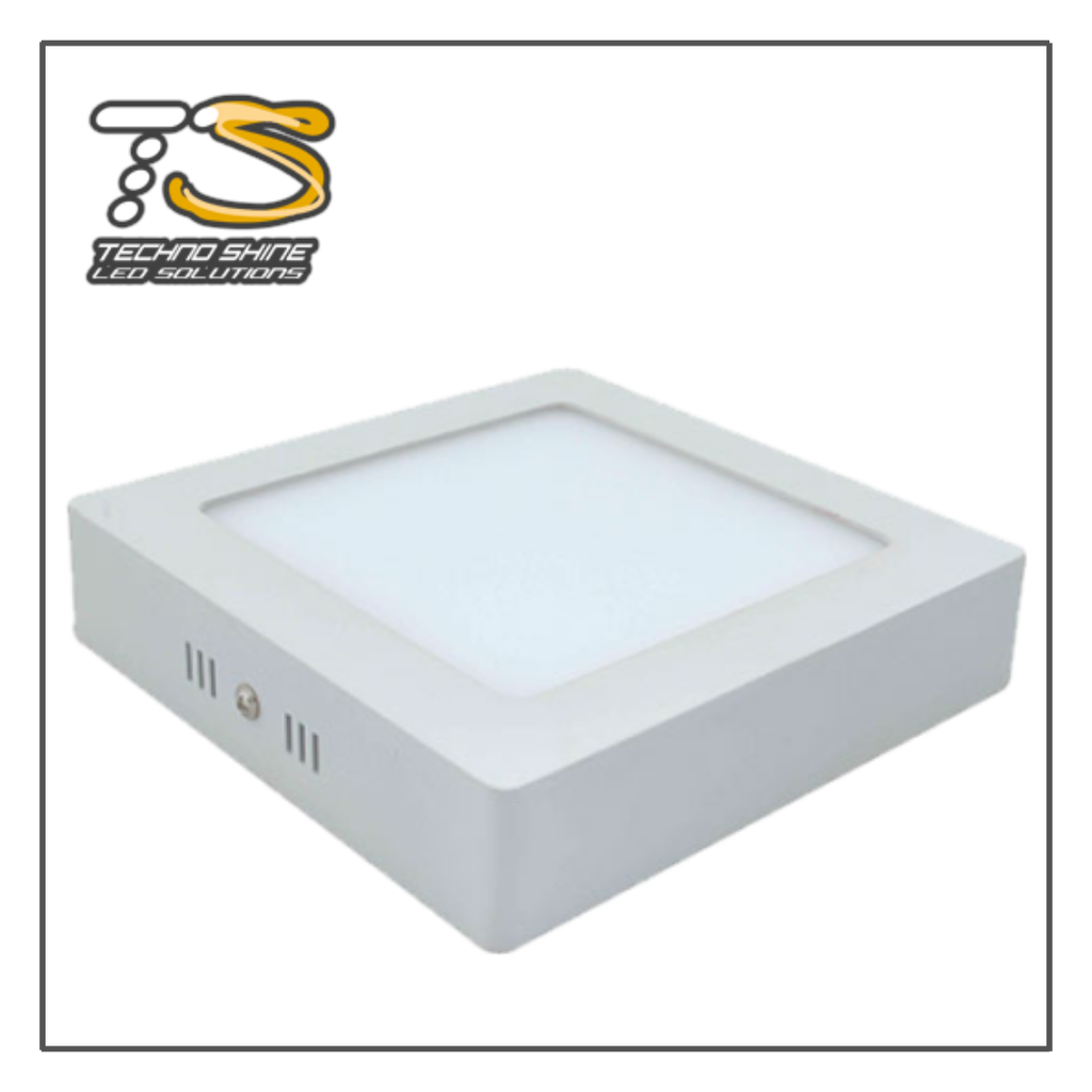 TSH- PANEL CUADRADO SOBREPONER 18W BLANCO FRIO  90-277 VAC