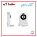 WIN- CONECTOR BASE G13 PARA TUBO T8