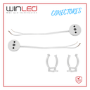 [WAC-014] WIN- KIT 2xG13 REDONDO CABLEADO Y CLIPS P/T8