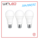 [WLA-014] WIN- LÁMPARA 3 PACK LED BULBO E26 10W BF