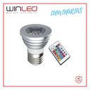 WIN- LÁMPARA LED SPOT E26 3W RGB